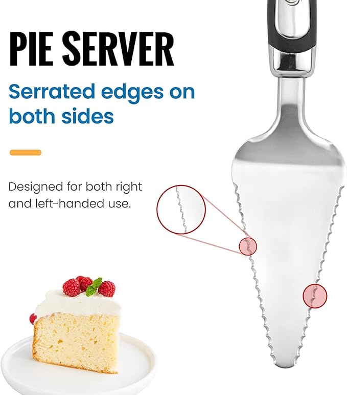 Pie Server Spatula and Cake Slicer Set - Image 4