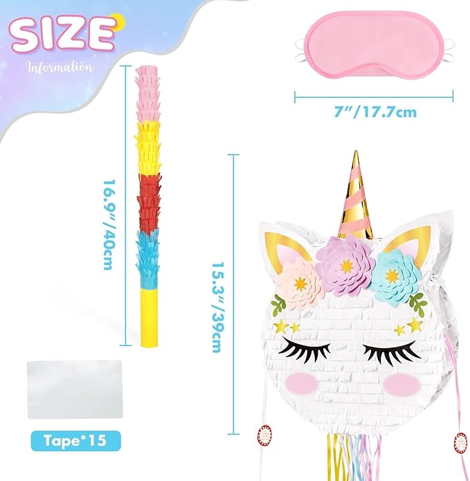 Foldable Unicorn Piñata - Image 3