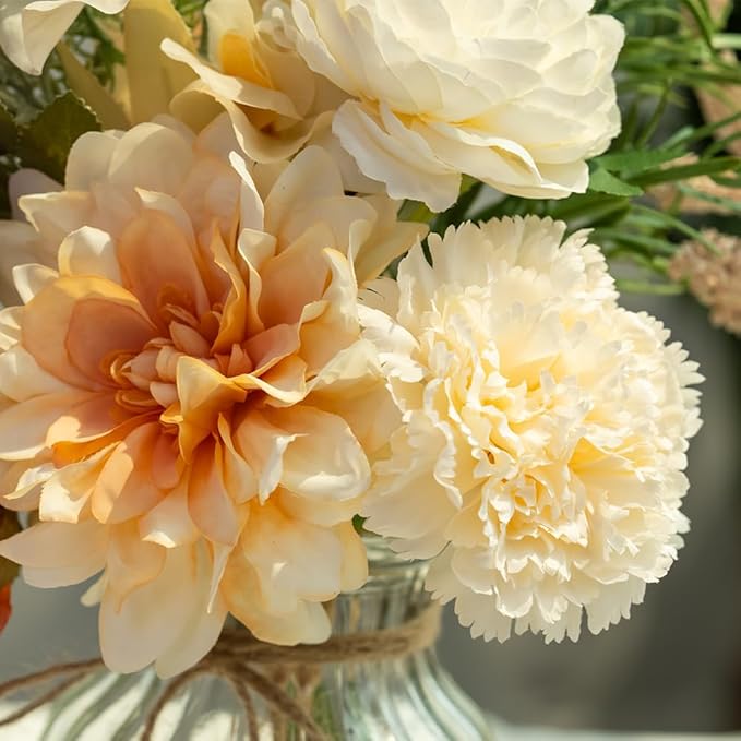 LESING Dahlia Flower Aritificial Flower - Image 2