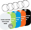 Custom Oval Soft Keychains 700 Pack, Personalized Logo, Text Bulk by Paintechz