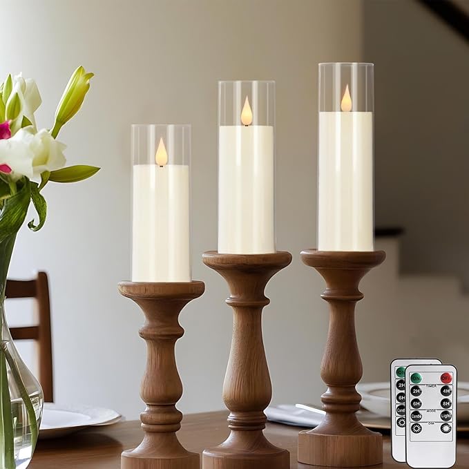 24-Pack A-Series Acrylic LED Flameless Candles - Image 6