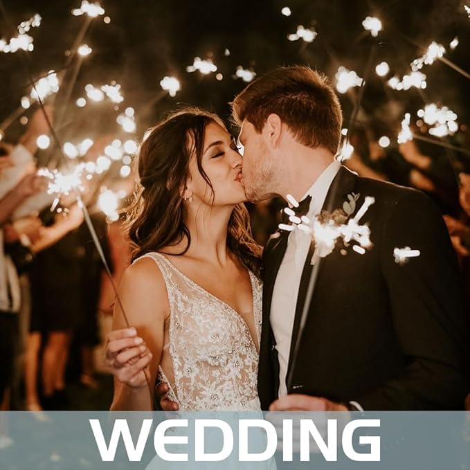 12-inch 40 Pieces Sparklers Wedding Send-Off, Suitable - Image 5