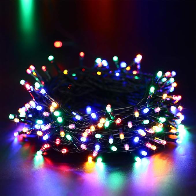 Toodour Solar Christmas Lights, 72ft 200 LED 8 Modes Outdoor Christmas String - Image 2