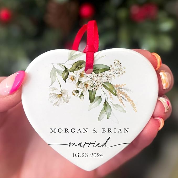 GABITA Personalized First Christmas Married Keepsake, First Christmas Married - Image 6