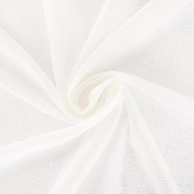 Ivory Wedding Arch Draping Fabric 4 Panels 29" x 20 FT White Drapes - Image 6