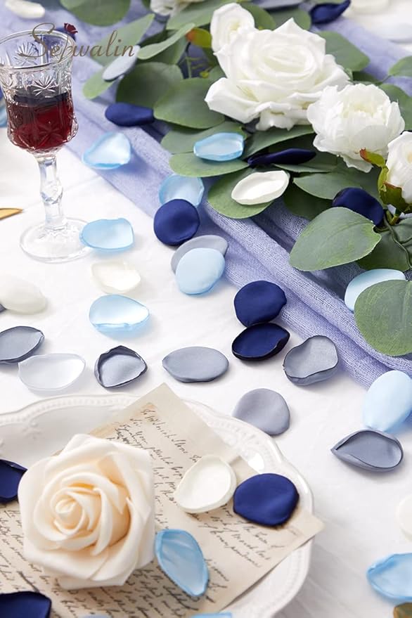 Serwalin 300Pcs Silk Rose Petals Flower Petals - Image 4