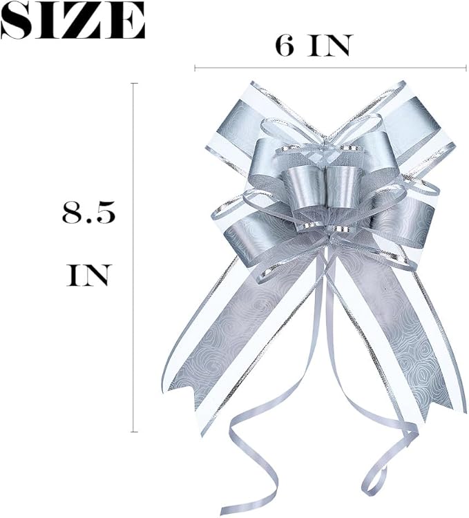 WEWILUCK Big Bow for Present, Gift Baskets, and Birthday Party Decor - Image 4