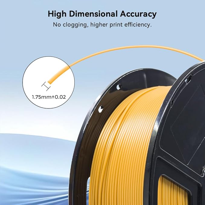 FLASHFORGE 3D Printer Filament, PLA PRO Filament 1.75mm, 1KG Spool, Dimensional - Image 5