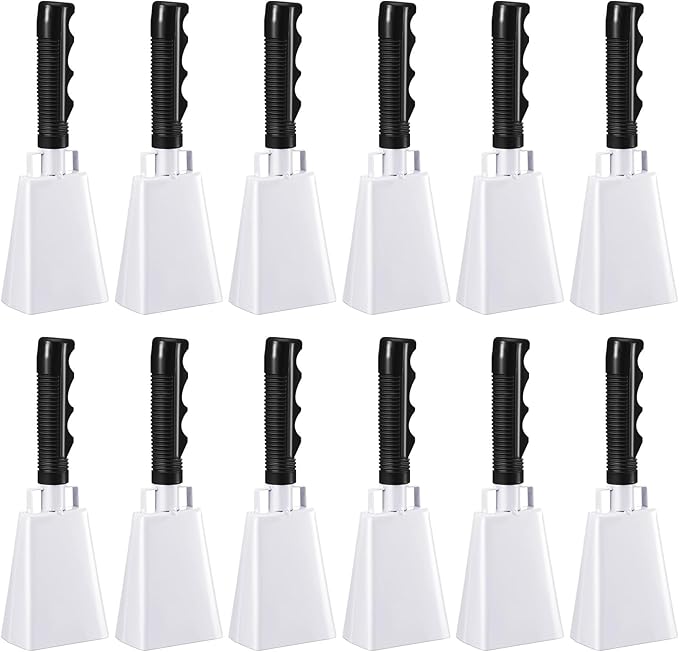 Pelopy 12 Pcs Large Cow Bell 9 '' Cowbell by Pelopy
