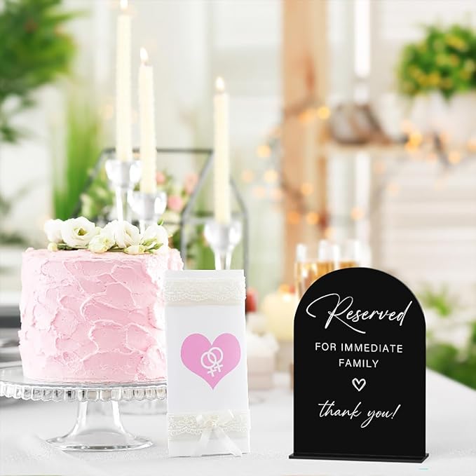 Acrylic Wedding Sign Wedding Signs - Image 6