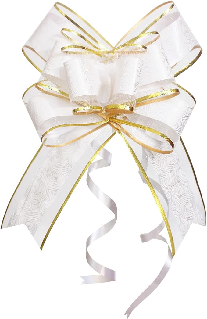 Pull Bows for Gift Wrapping, Gift Baskets, and Party Decor by WEWILUCK