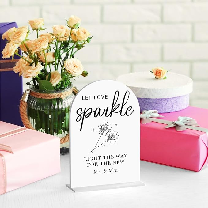 Acrylic Wedding Sign Wedding Signs - Image 4