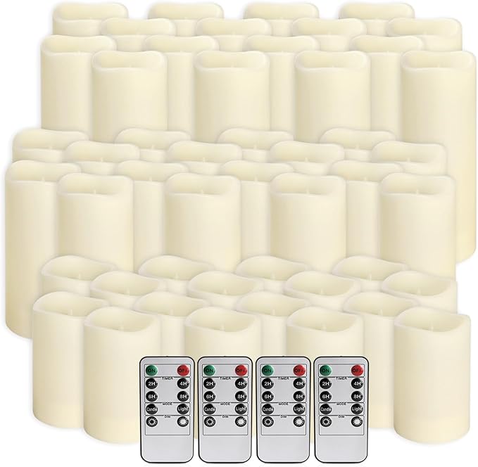 48-Pack LED Flameless Candles - Image 5