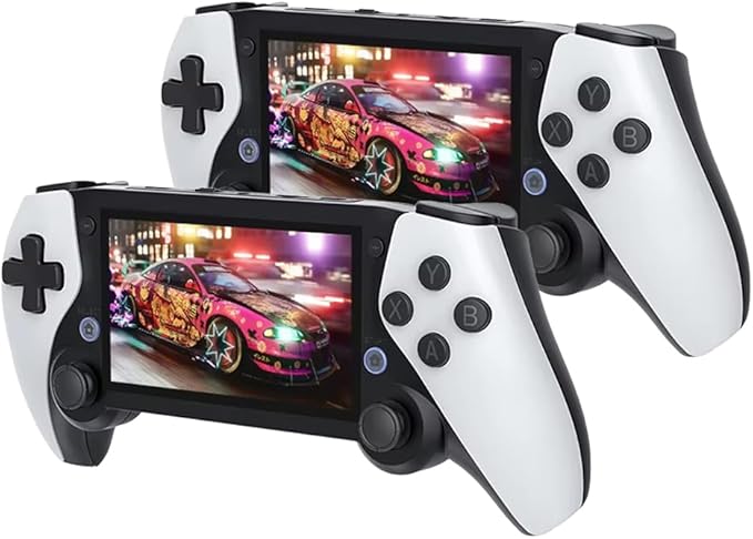 Retro Handheld Game Console – 20, 000+ Built-in Games, 4.3″ IPS Screen by Unknown