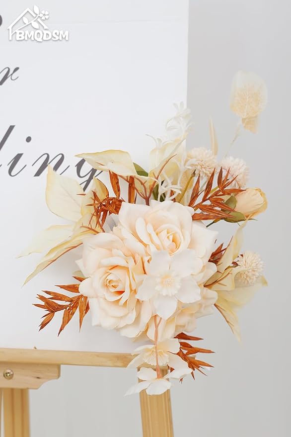 Pack of 2 Faux Flowers, Wedding Arch Flowers, Wisteria Hanging Flowers - Image 4