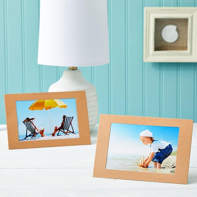 Juvale Brown Paper Frames - Image 3