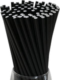 Black Disposable Drinking Straws by GLUJASBIO
