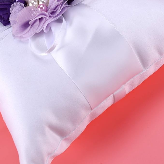 Toyvian 4pcs /Set Ring Bearer Pillow - Image 7