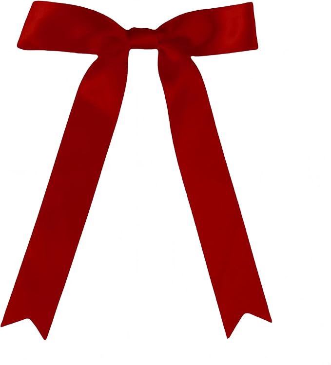 30 Pcs Burgundy Satin Bows 6 X 10 Inch Premade Bows by MeseeyRibbonBow