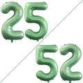 GOER Number 25 Balloons for 25th Birthday Party Decorations, 42 Inch Jumbo Foil by GOER