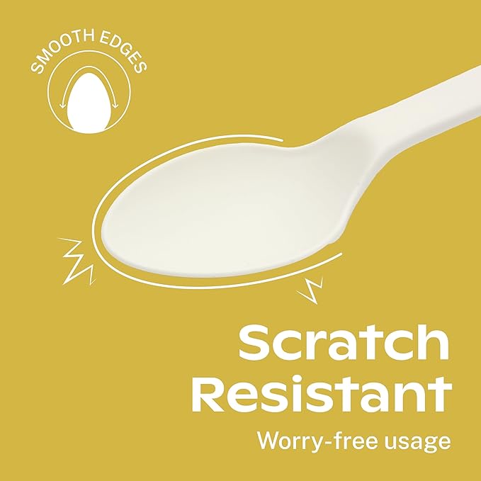 CORAL Ivory White 100% Compostable Spoons & Forks Set - Image 5