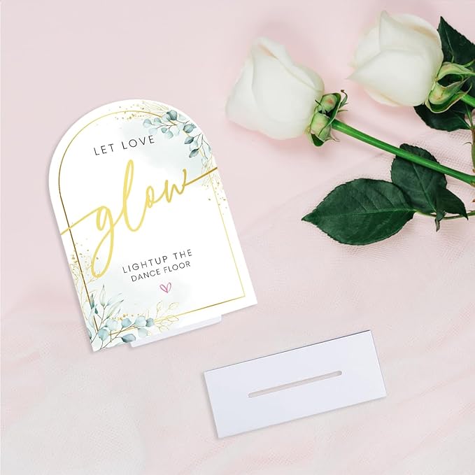 Acrylic Wedding Sign Set for Ceremony & Reception - Image 5