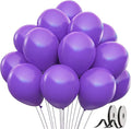 Purple Halloween Balloons, Latex Party Balloons by GYIPFIPA