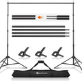 Yesker 8.5X10ft Background Stand Backdrop Support System Kit Photo Video Studio by YESKER