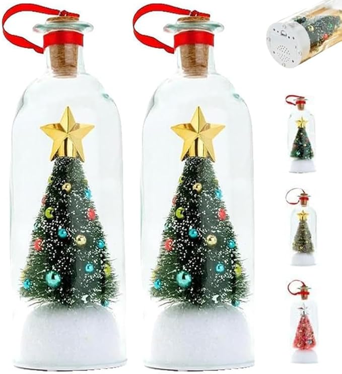 Christmas Tree Message in a Bottle, Recordable Christmas Tree Voice Message by Unknown
