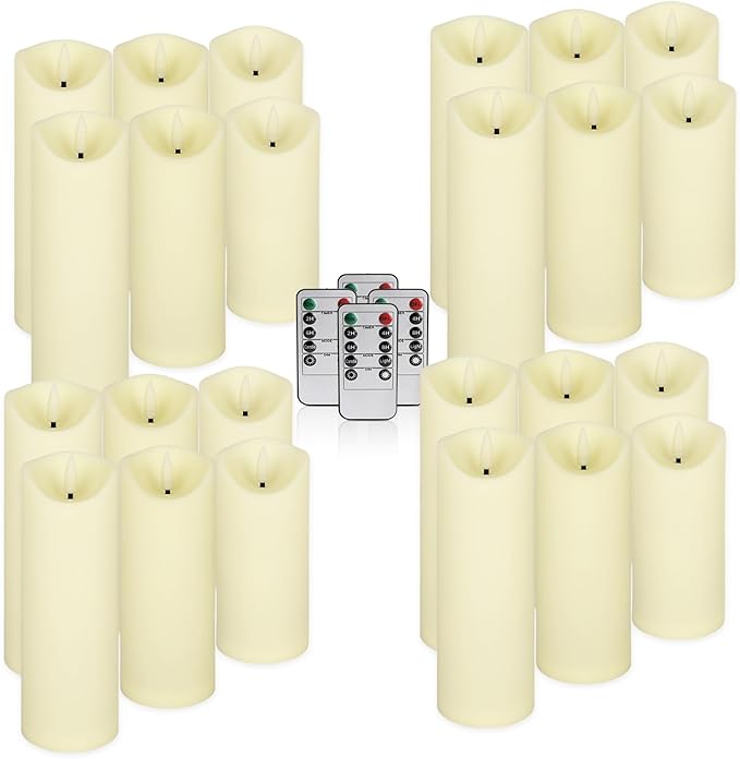 24 Packs of flameless LED Candles - Image 5