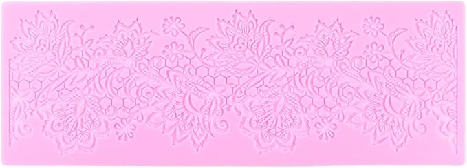 Flower Embossing Candy Silicone Mold Lace Pattern Sugar Craft Cake Decoration - Image 2