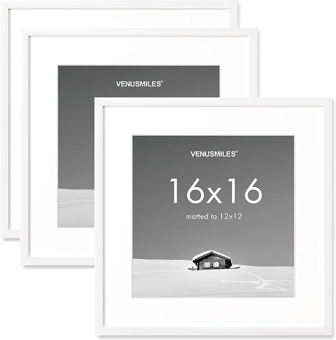 16x16 inch Picture Frame, 16x16 Photo Frames by Venusmiles