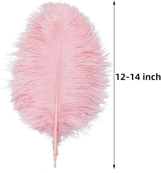 Ballinger Lotus Pink Ostrich Feathers - Image 3