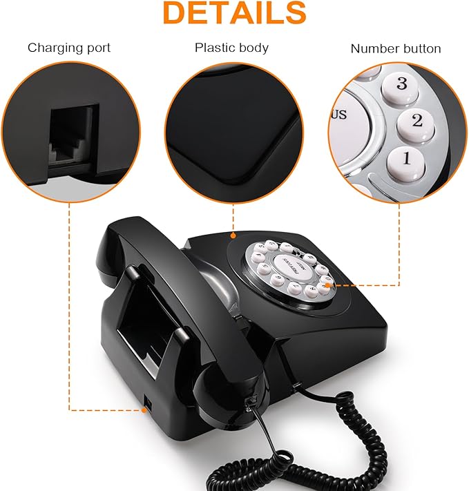 Guest Book Audio Wedding Phone, Record Voice Messages, Retro Guest Book - Image 4