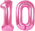 number pink 10 balloon by Upgesy