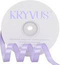 Lavender Satin Ribbon 3/8 inch X Continuous 50 Yards, Single Face Polyester by Kryvusribbon