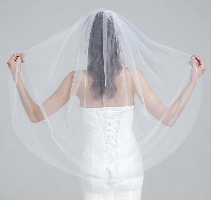 BEAUTELICATE Wedding Bridal Veil - Image 2