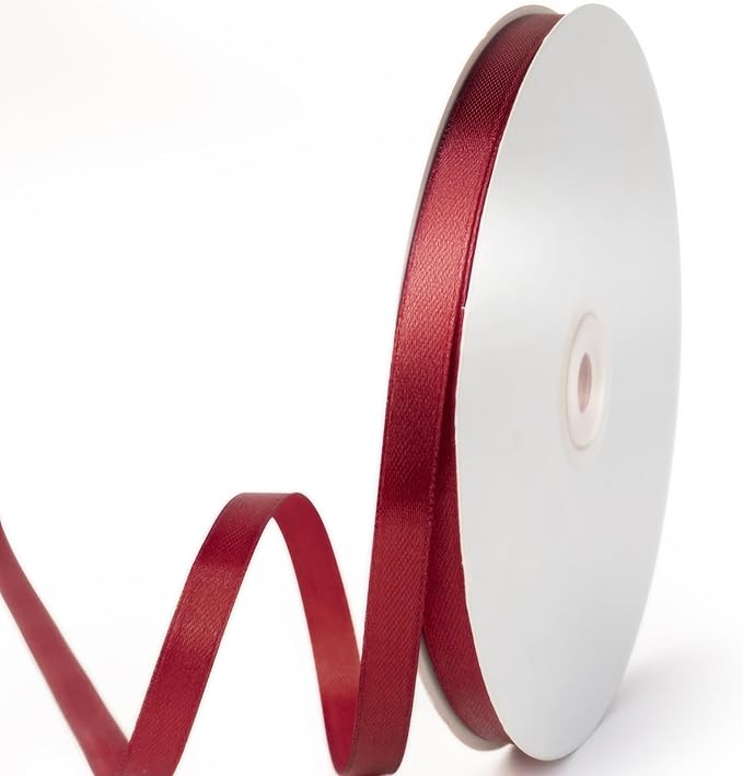3/8" x 100 Yards Satin Ribbon by Quhora