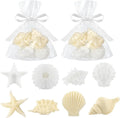 200g Sea Glass Soap Decor White Seashell Decorative Soaps by Lineshading