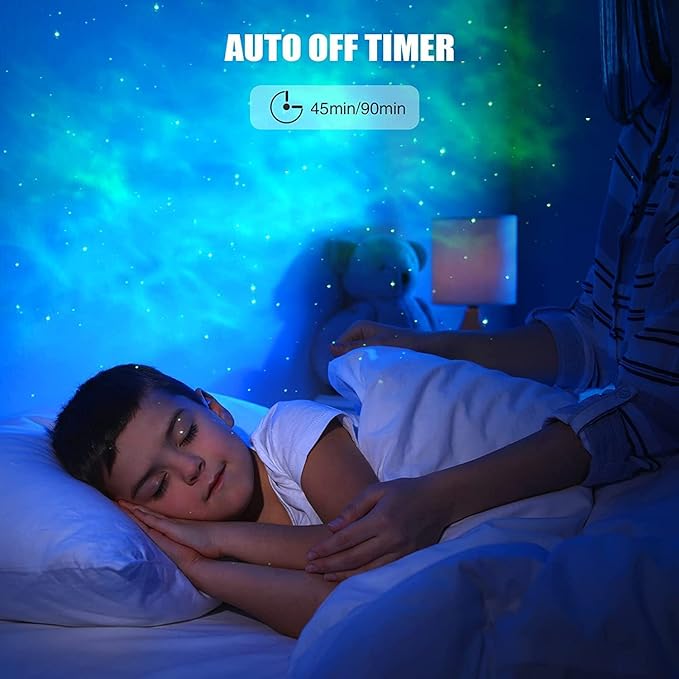 Star Projector Galaxy Night Light Astronaut Starry Nebula Ceiling LED Lamp - Image 7