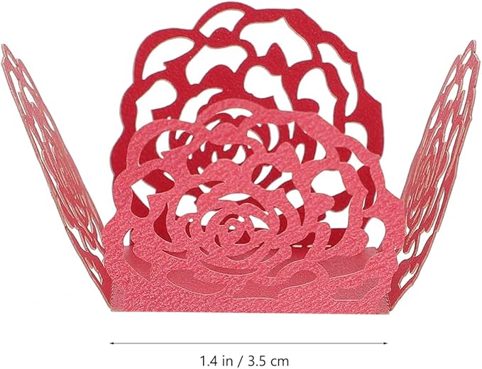 50Pcs Truffle Cupcake Wrapper Liners, Paper Chocolate Candy Wrappers, Peanut - Image 2