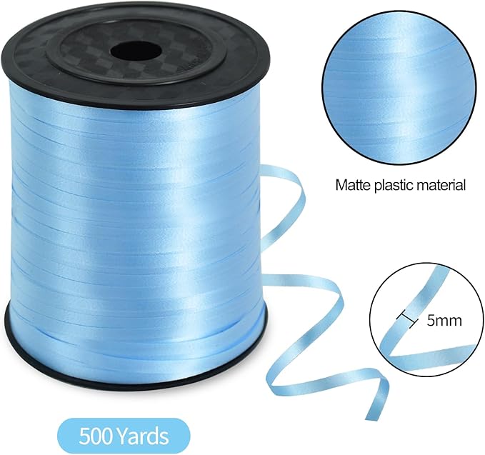 TONIFUL 500 Yards Curling Ribbon-Balloon Ribbon-Balloon String - Image 2