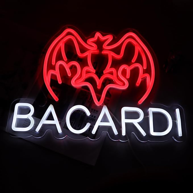 Bacardi Rum neon commercial sign - Image 2