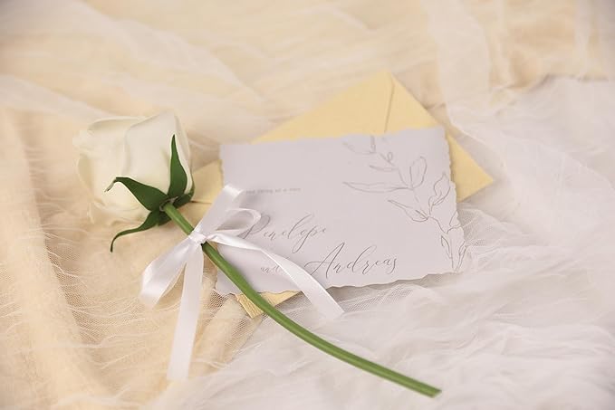 White Satin Ribbon 3/8 inch X Continuous 25 Yards, Single Face Polyester Ribbon - Image 6