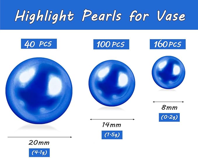 300Pcs Purple Polished No Hole Faux Pearl Beads - Image 2
