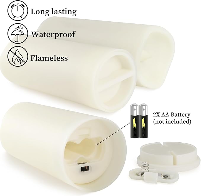 60-Pack LED Flameless Candles - Image 6