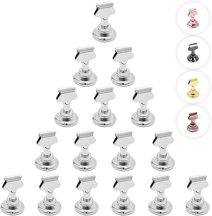 Urban Deco 16PK Table Number Holders Place Card Holders 1.7 Inch Table Card by UrbanDeco
