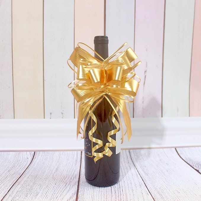 WEWILUCK Bows for Gift Wrapping, Gift Baskets, Large Bow for Birthdays - Image 4