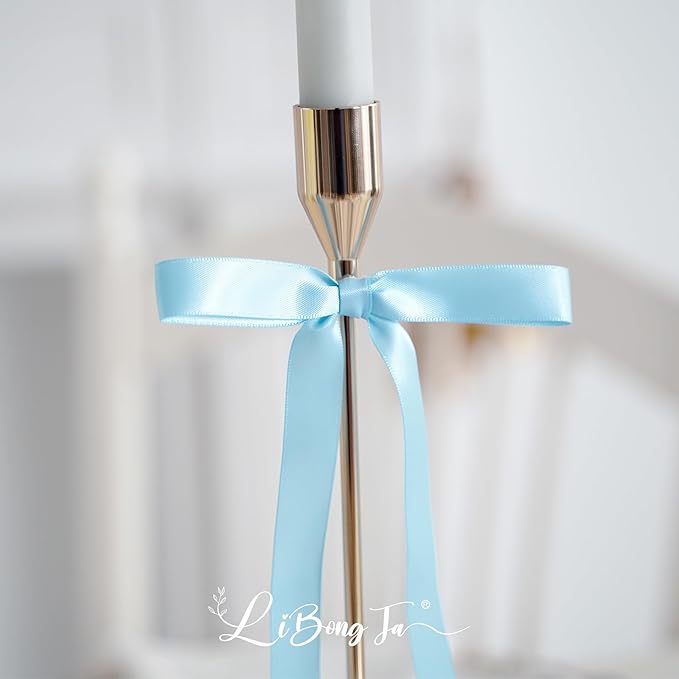 50 PCs Blue Bow 5 Inch Long Tail Bows - Image 6