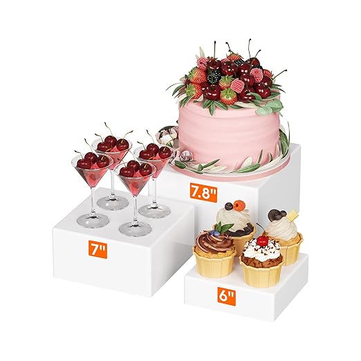 Lifewit Buffet Risers and Stands Up to 7.8", Food Risers by Lifewit